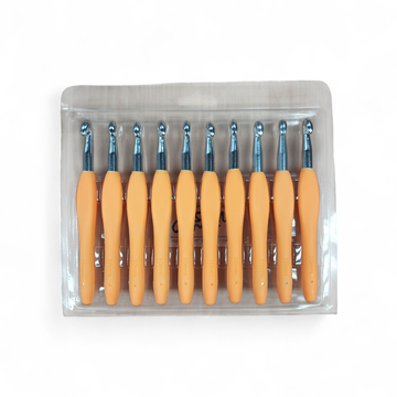 CROCHET MANGO SILICONA 10MM SET10