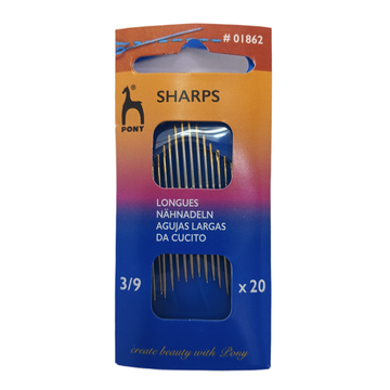 AGUJA PONY 3/9 SHARPS 01862
