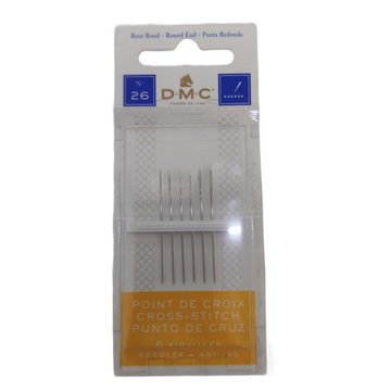 AGUJA PUNTO CRUZ DMC N.22-24-26-28