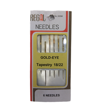 AGUJA TAPESTRY 18/22 GOLD EYE MD