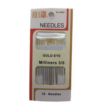 AGUJA GOLD EYE MILLINERS 3/9 MD 300M