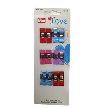 CLIP COSTURA PRYM LOVE 610180 X12UND