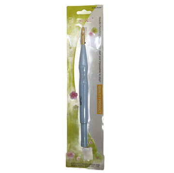 AGUJA BORDADO RUSO 18CM  PN-003 AMAGICALA (CELESTE)