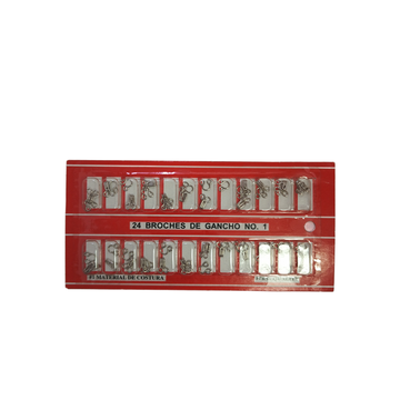 BROCHE M-H  NO 1 NICKEL