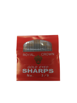 AGUJA SHARP ROYAL CROWN 3/9
