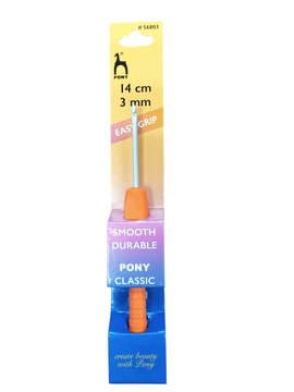 CROCHET PONY GRIP 14CM N.3.0