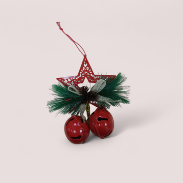 NAV.COLGANTE ESTRELLA ROJA.CASCABEL 69099