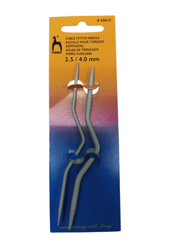 PALILLO PARA TRENZAS X2  2.5/4MM 60610 PONY