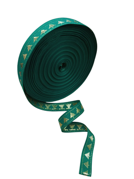 NAV.CINTA NAVIDAD PINO VERDE 20MM R50MT