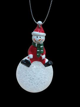 NAV.ESFERA MNIEVE C/LUZ LED 8CM