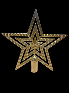 NAV.ESTRELLA PTA. ARBOL TALLADA 18CMS