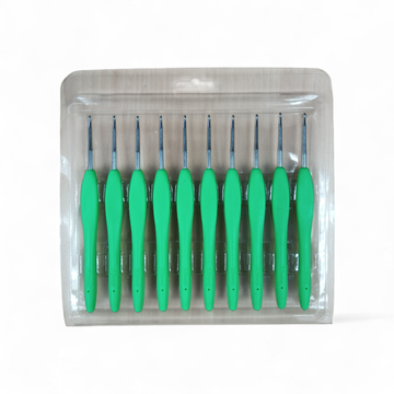 CROCHET MANGO SILICONA 2.5MM SET10