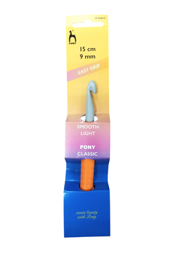 CROCHET PONY GRIP 15CM N.9.0