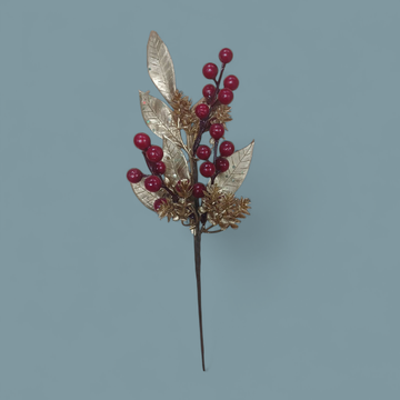 NAV.RAMITA ORO VIEJO/ROJO 30CM 81439-D