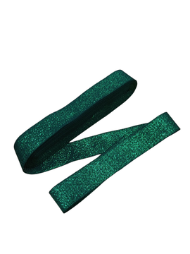 NAV.CINTA NAVIDAD LUREX 28MM VERDE TOM