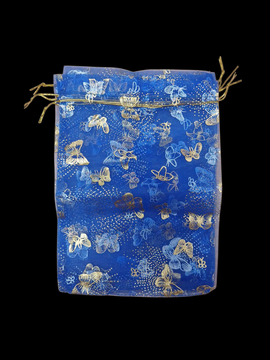 NAV.BOLSA 12X17 MUSELINA AZUL MD