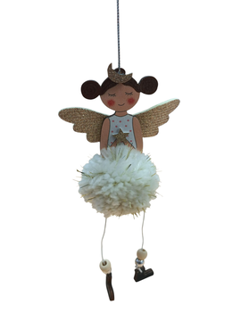 NAV.COLGANTE MUÑECA ALAS 78861 BLCO