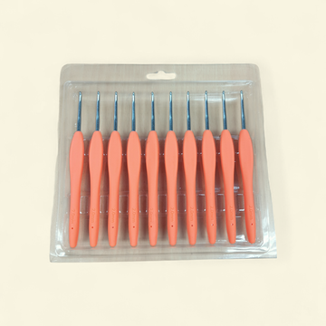 CROCHET MANGO SILICONA 2.0MM SET10