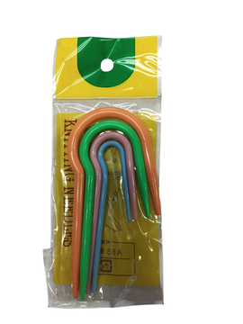 PALILLO PARA TRENZAS CURVOS X4 (3-4-5-6MM) MD