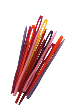 AGUJA PLASTICA 7CM MD UNID
