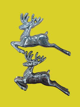 NAV.VENADO 7CM PLATA