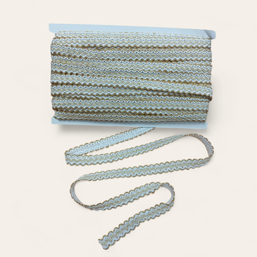 PASAMANERIA 0518 /0158 BLANCA C/DORADO MD R30MTS