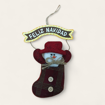 NAV.COLGANTE FNAVIDAD MNIEVE 10CM MD