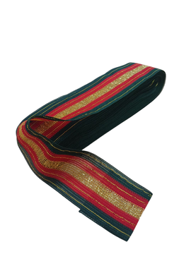 NAV.CINTA NAVIDAD LISTADA LUREX 40MM TOM